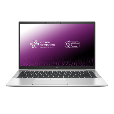Circular Computing HP Elitebook 840 G7 Core i5-10310U,16GB Ram, 256 GB SSD, Win 11 Pro, Nordisk, 3YO